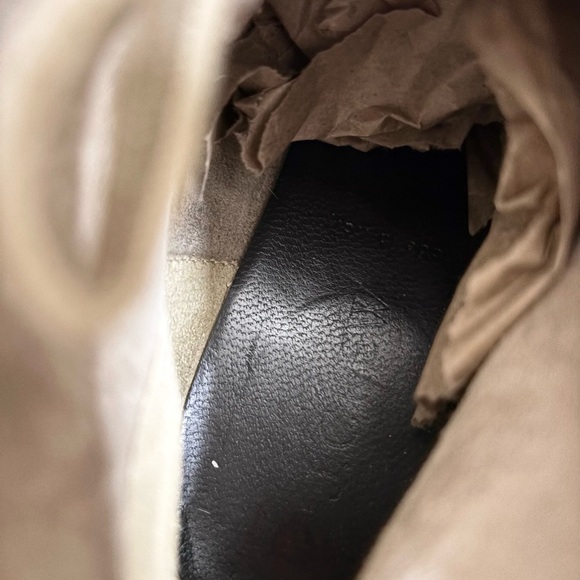 J Crew light tan suede macalister wedge booties size 7 - Picture 6 of 10